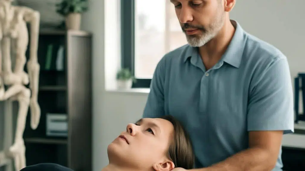 איור אינפוגרפי של טכנולוגיות מודרניות וכלי עבודה בשימוש אוסטאופת